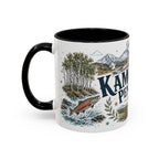 Kamchatka Peninsula Mug, Russia Travel Souvenir, Bucket List Gift, Accent Ceramic Coffee Mug 11oz 15oz