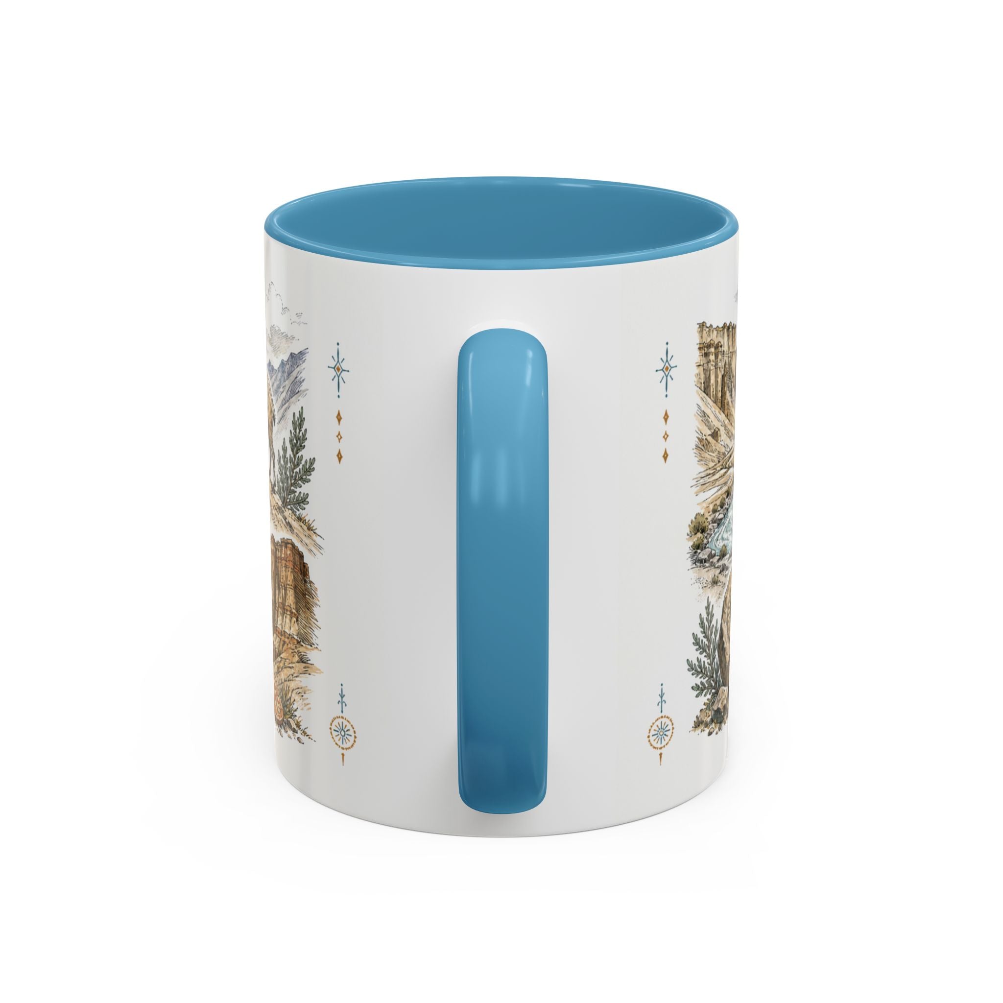 Spiti Valley Mug, India Travel Souvenir, Bucket List Gift, Accent Ceramic Coffee Mug 11oz 15oz