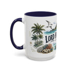 Lord Howe Island Mug, Australia Travel Souvenir, Bucket List Gift, Accent Ceramic Coffee Mug 11oz 15oz