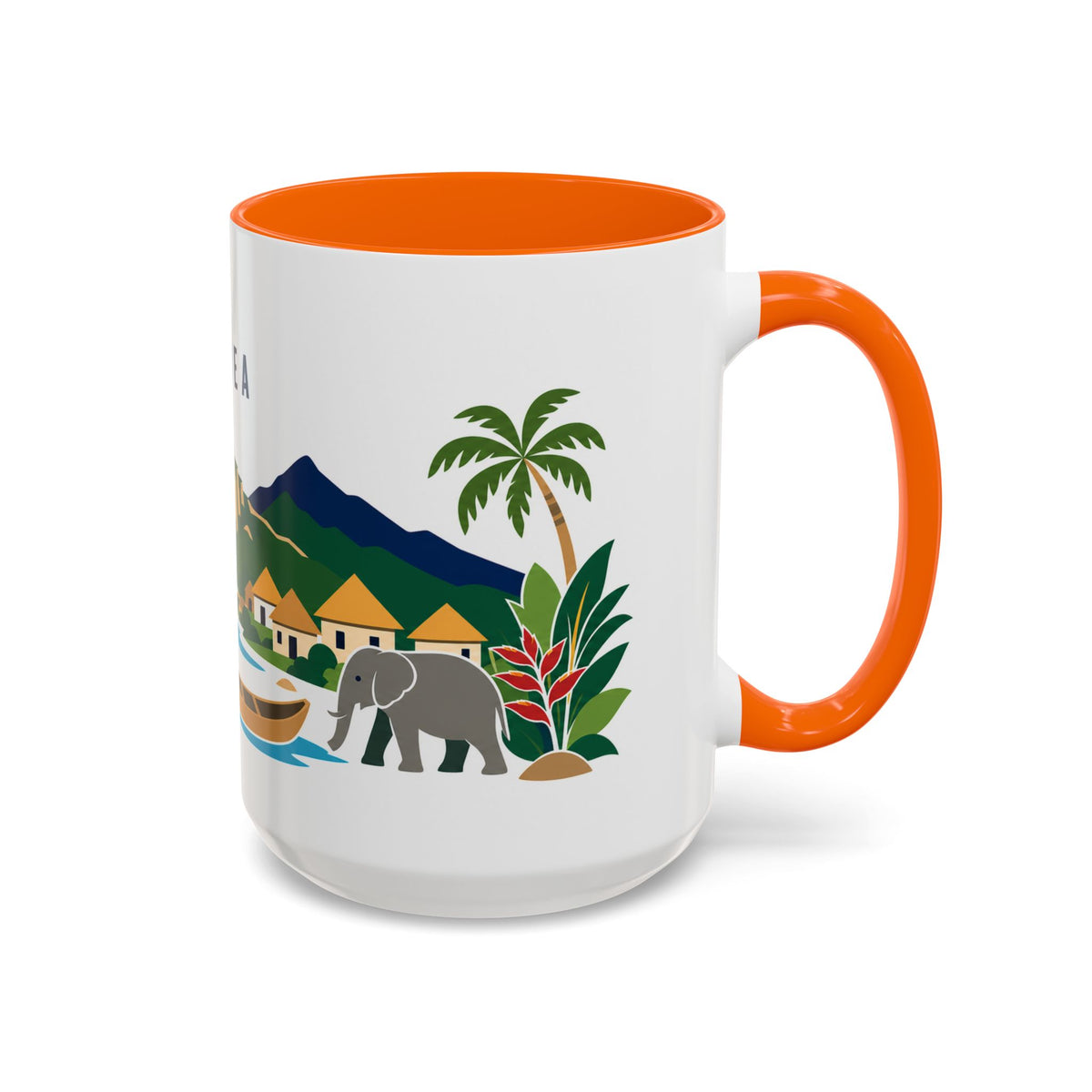 Guinea Coffee Mug | Travel Souvenir Accent Mug | Country Gift Ceramic Cup 11oz 15oz