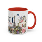 France Home Country Mug | Moving Away Gift | Long Distance Friendship | 11 oz 15 oz Accent Mug