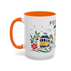 Portugal Coffee Mug | Travel Souvenir Accent Mug | Country Gift Ceramic Cup 11oz 15oz