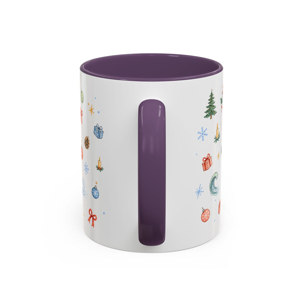 Mammoth Cave National Park Christmas Mug | Watercolor Travel Souvenir | Holiday Gift | Accent Ceramic Coffee Cup 11oz 15oz