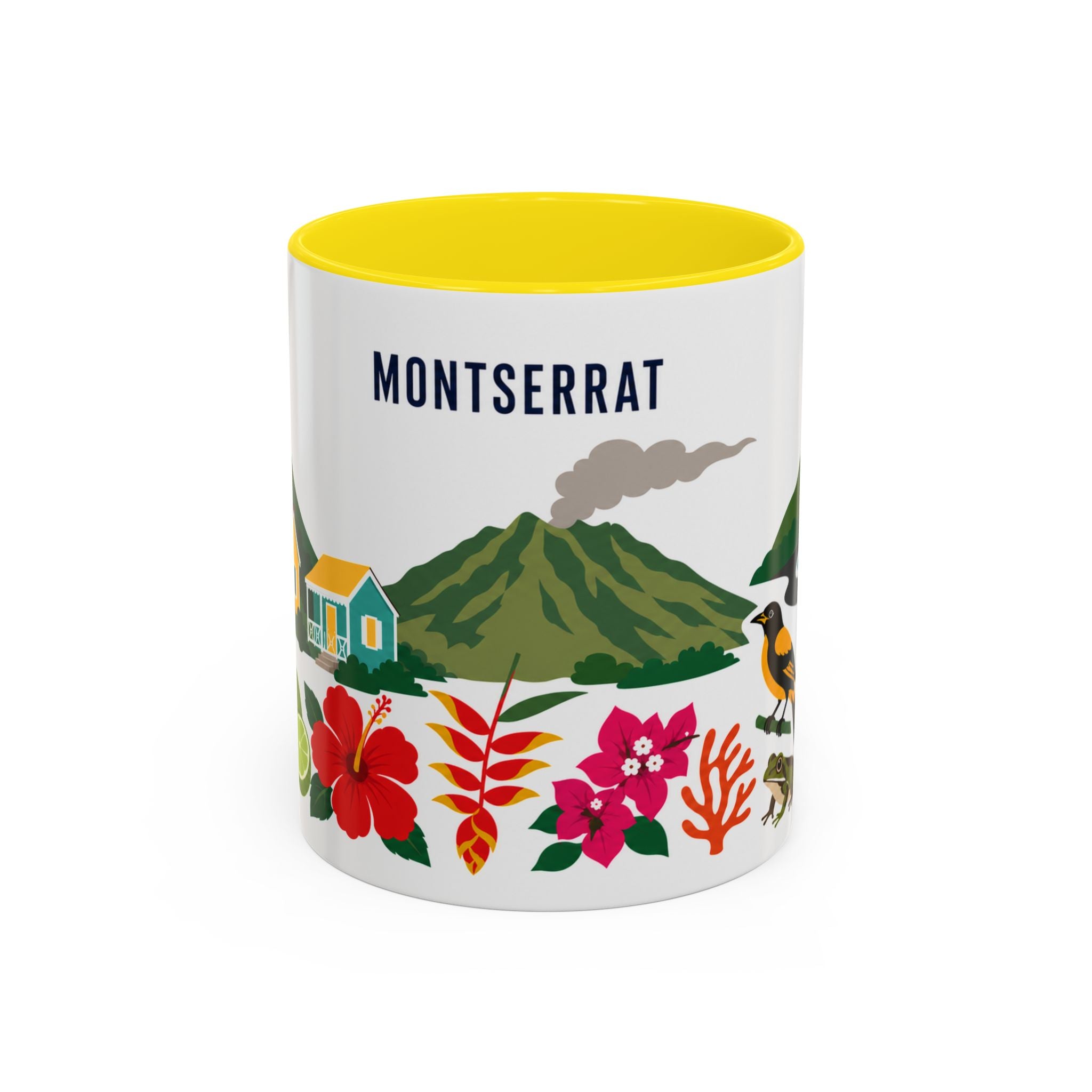 Montserrat Mug, Spain Travel Souvenir, Bucket List Gift, Accent Ceramic Coffee Mug 11oz 15oz