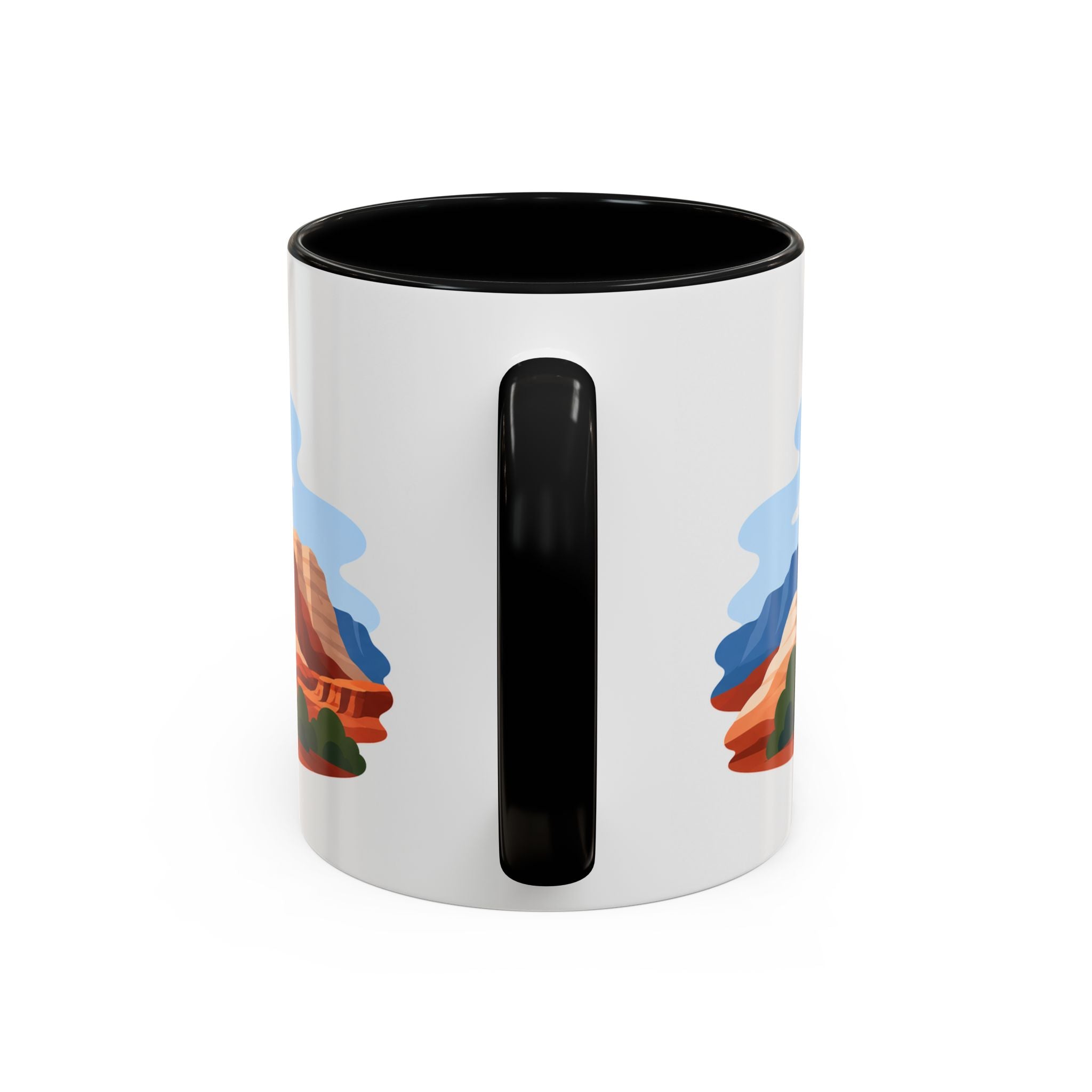 Capitol Reef National Park Coffee Mug | Solid Color Block Park Souvenir | 11oz 15oz Accent Mug