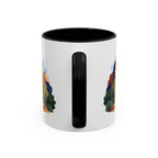 Zion National Park Coffee Mug | Solid Color Block Park Souvenir | 11oz 15oz Accent Mug