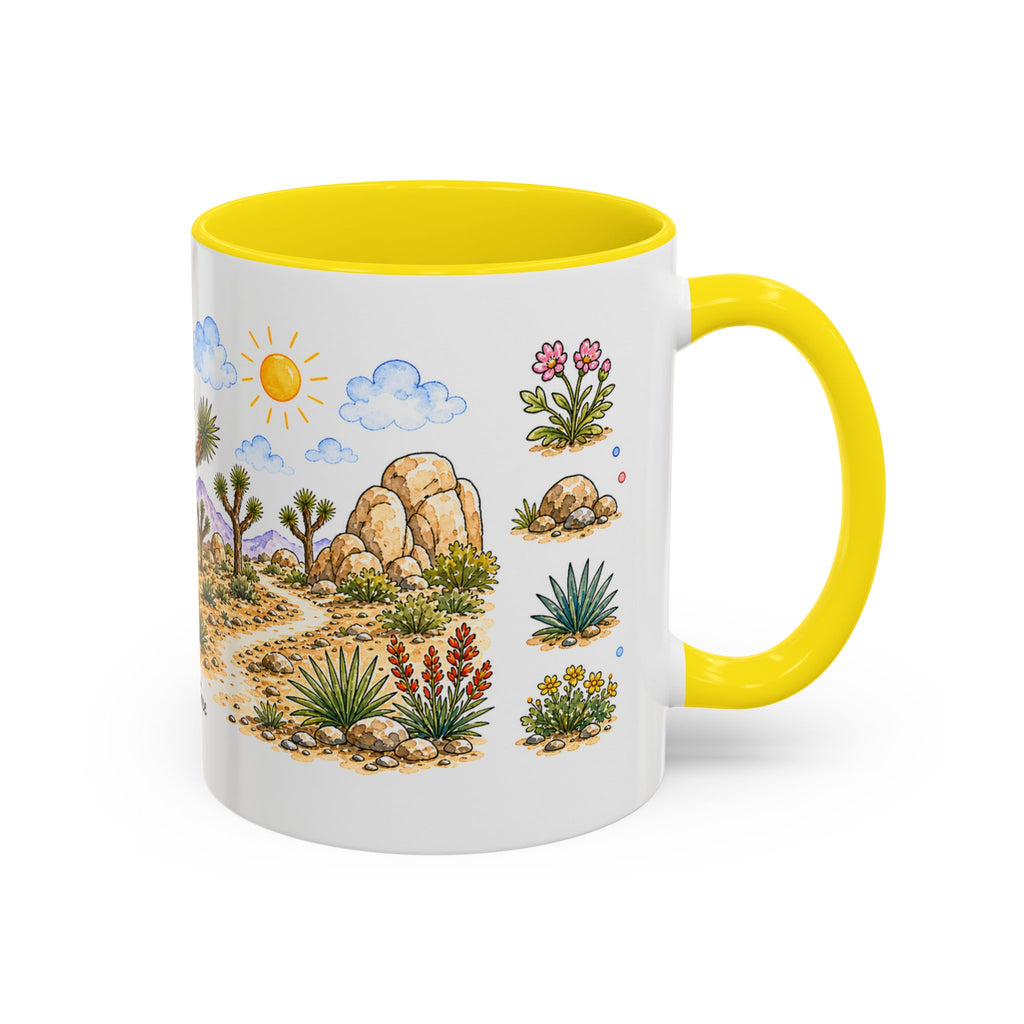 Joshua Tree National Park Mug | US Travel Souvenir Accent Coffee Mug | 11oz 15oz Ceramic Cup
