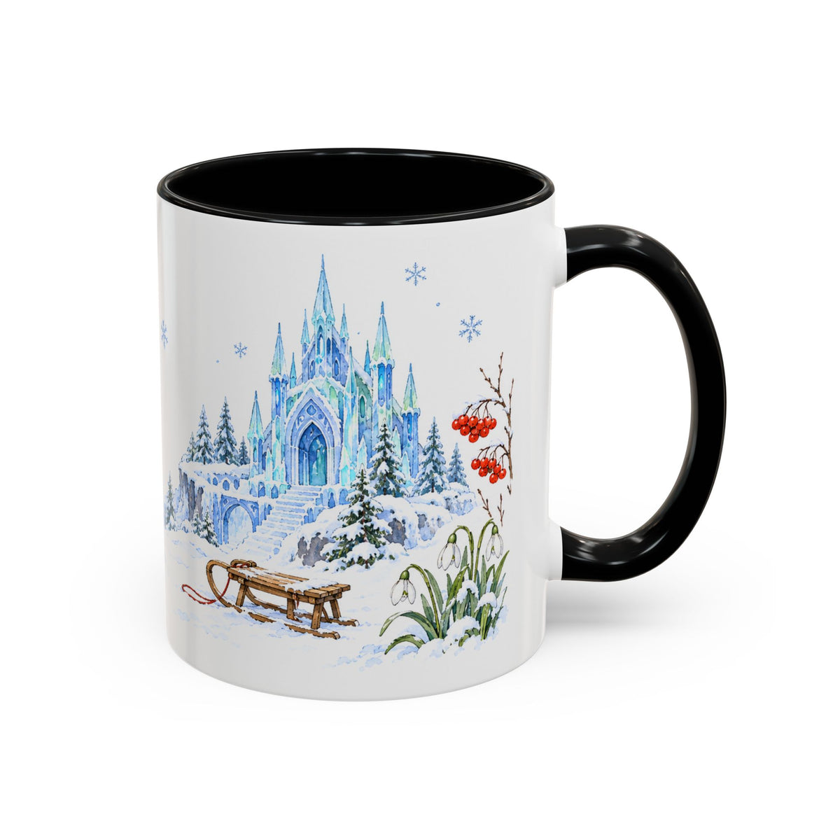 The Snow Queen Mug | Storybook Fairy Tale Accent Coffee Mug | EveryLegend