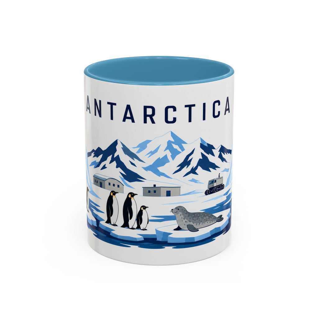 Antarctica Coffee Mug | Travel Souvenir Accent Mug | Country Gift Ceramic Cup 11oz 15oz