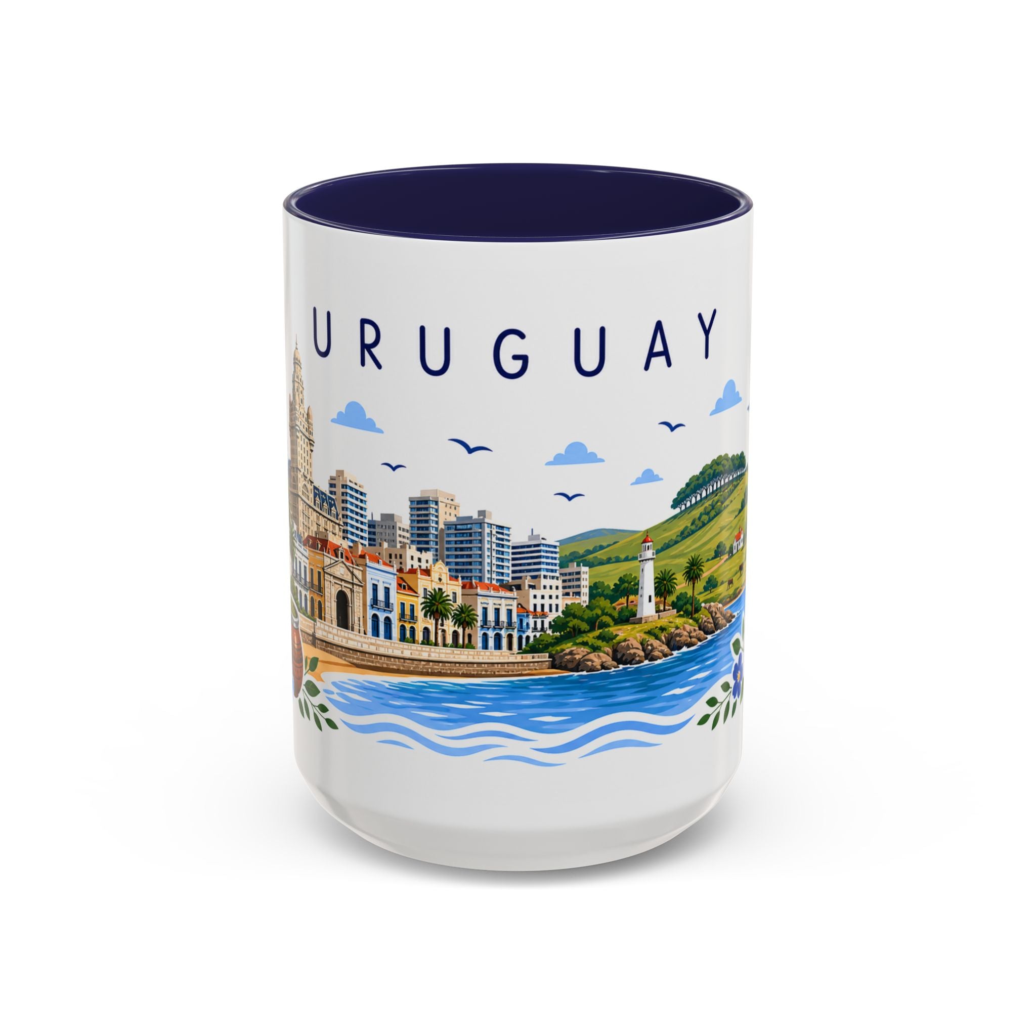 Uruguay Coffee Mug | Travel Souvenir Accent Mug | Place Gift Ceramic Cup 11oz 15oz