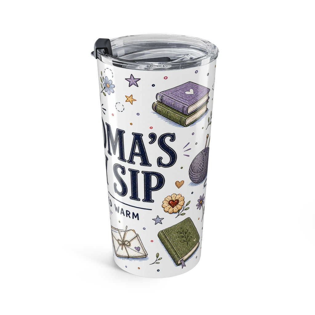 Grandma Daily Sip 20oz Tumbler | Grandma Gift | Insulated Stainless Steel Travel Cup