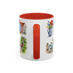Heidelberg Illustrated Travel Mug | City Souvenir Accent Coffee Mug | 11oz 15oz Ceramic Cup