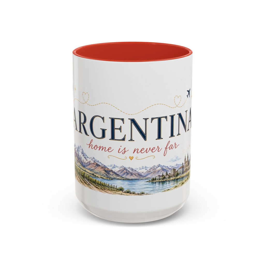 Argentina Home Country Mug | Moving Away Gift | Long Distance Friendship | 11 oz 15 oz Accent Mug