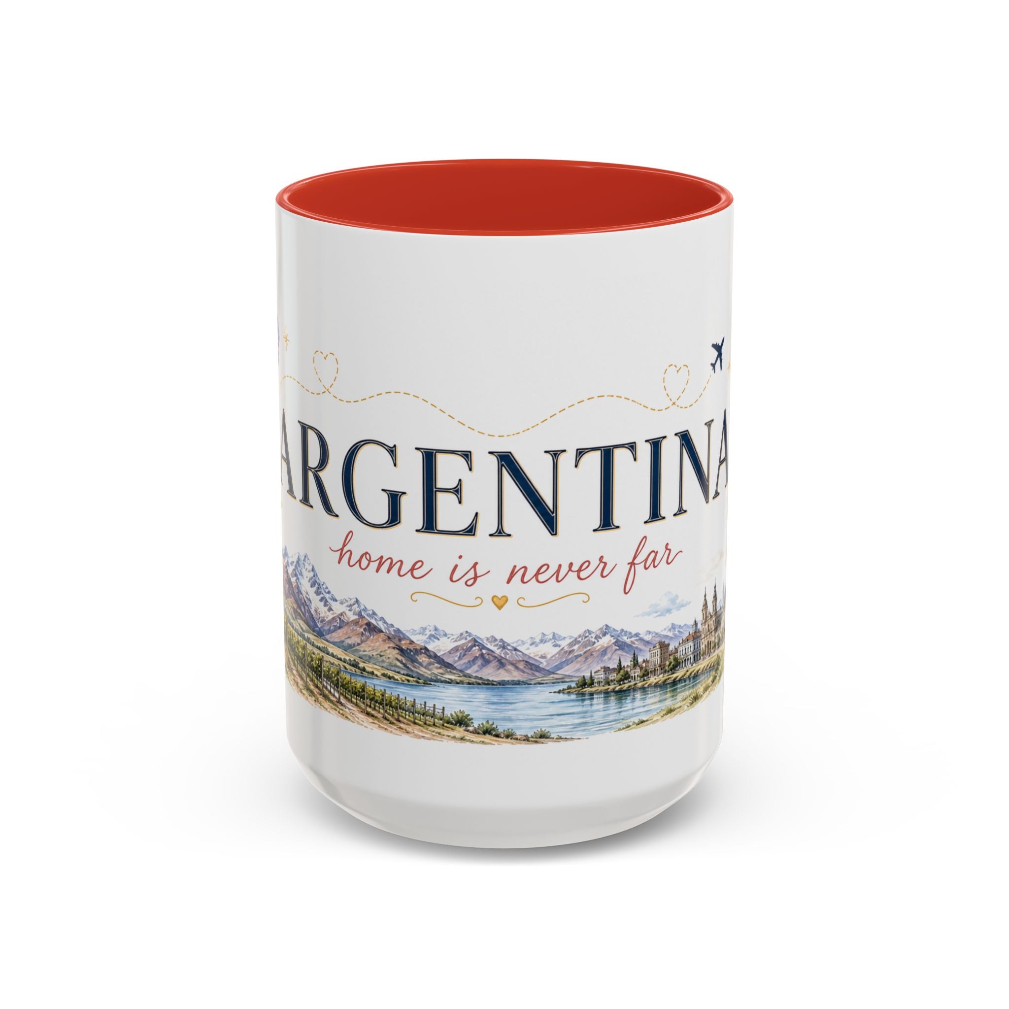 Argentina Home Country Mug | Moving Away Gift | Long Distance Friendship | 11 oz 15 oz Accent Mug