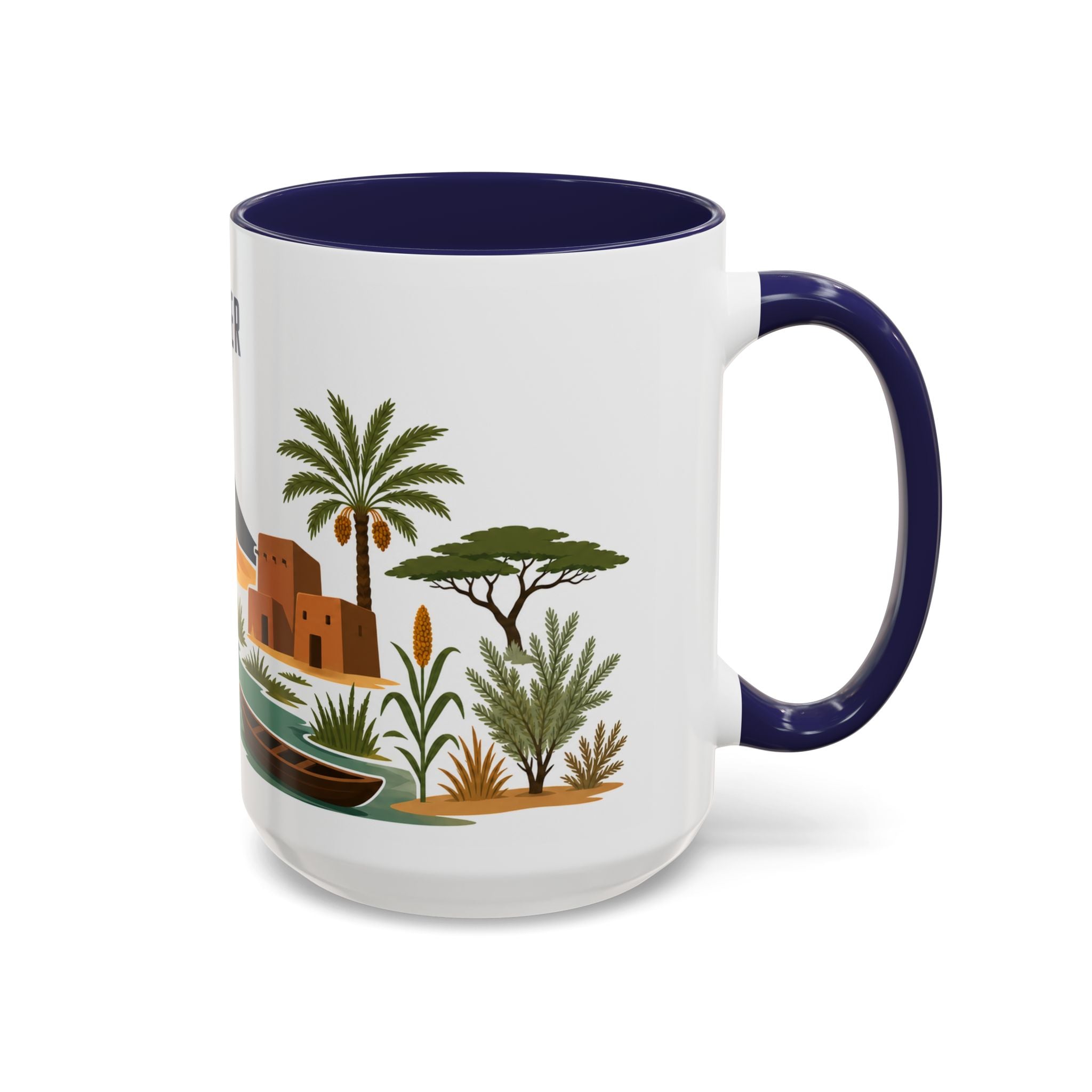 Niger Coffee Mug | Travel Souvenir Accent Mug | Country Gift Ceramic Cup 11oz 15oz