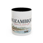 Mozambique Home Country Mug | Moving Away Gift | Long Distance Friendship | 11 oz 15 oz Accent Mug