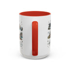 Kenai Fjords National Park Coffee Mug | Alaska Coastal Wildlife Hiking Gift | Accent Color Ceramic 11oz 15oz