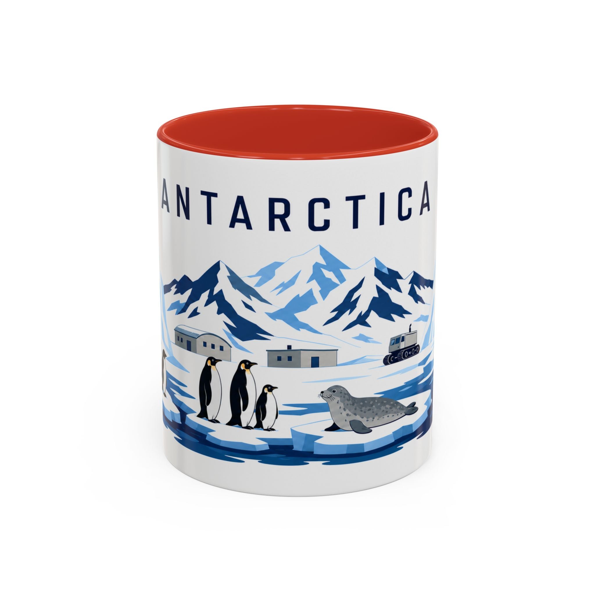 Antarctica Coffee Mug | Travel Souvenir Accent Mug | Country Gift Ceramic Cup 11oz 15oz