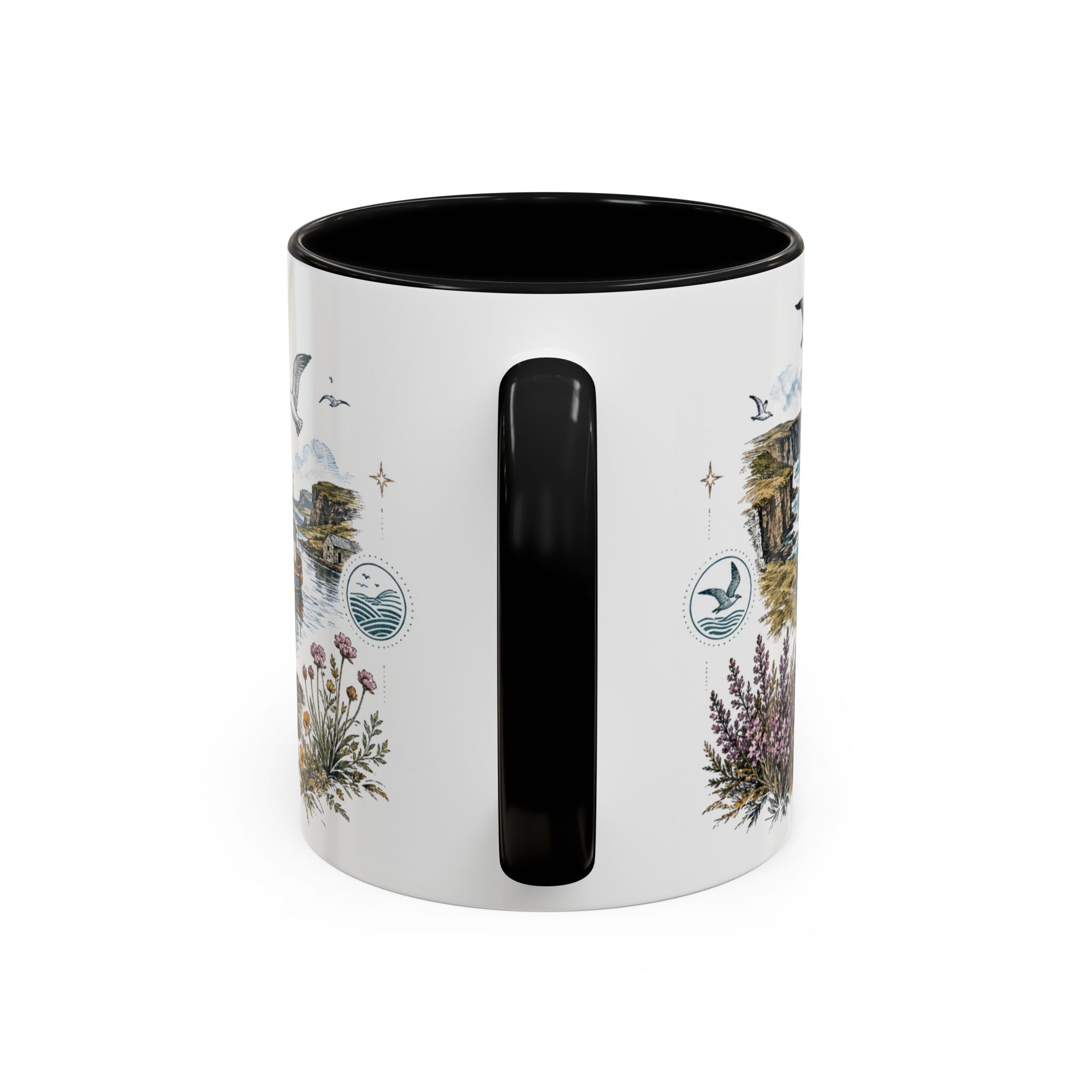 Orkney Islands Mug, Scotland Travel Souvenir, Bucket List Gift, Accent Ceramic Coffee Mug 11oz 15oz