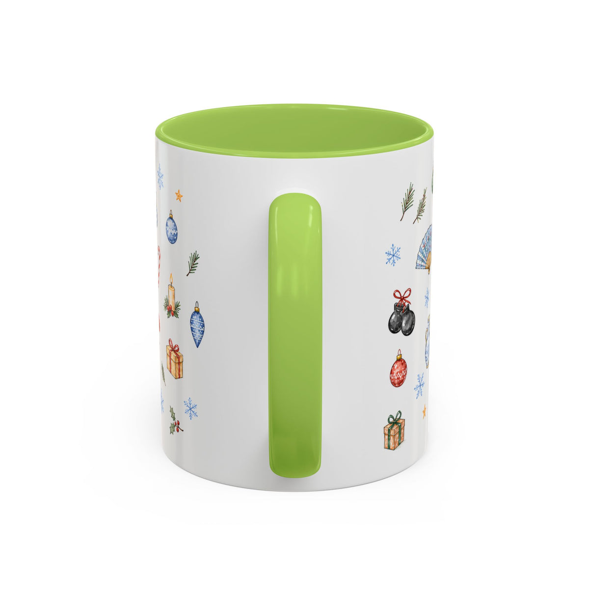 Madrid Christmas Mug | Watercolor City Souvenir, Travel Memories, Ceramic Coffee Cup