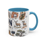 Zion National Park Coffee Mug | Hiking Camping Nature Gift | Accent Color Ceramic 11oz 15oz