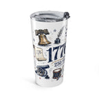 America 250 20oz Tumbler | 1776-2026 Patriotic 4th of July Gift | Insulated Stainless Steel Travel Cup
