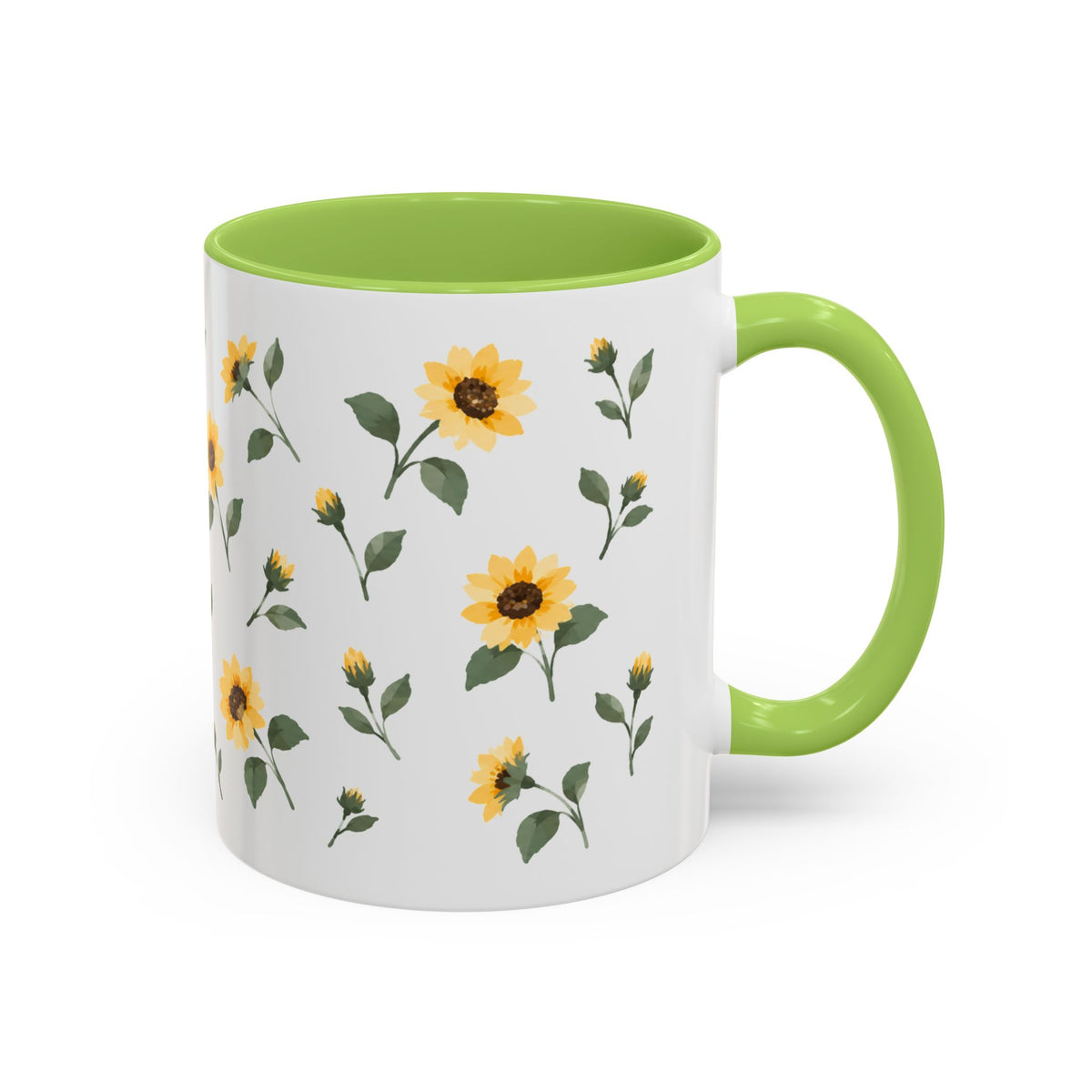 Kansas Sunflower Mug, State Flower Floral Coffee Cup, 11oz Botanical Gift