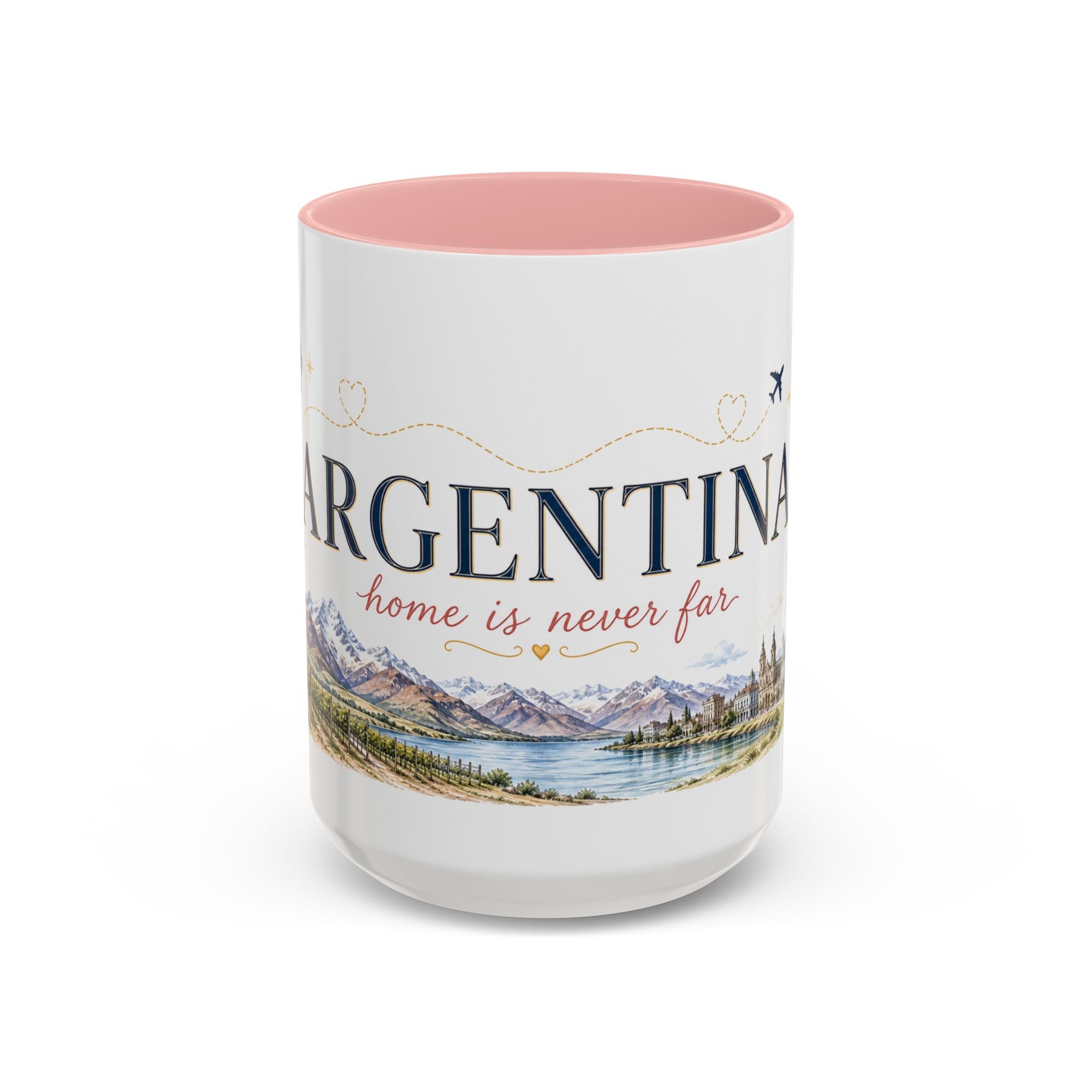 Argentina Home Country Mug | Moving Away Gift | Long Distance Friendship | 11 oz 15 oz Accent Mug