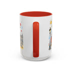 Madrid Travel Mug | European City Souvenir Accent Coffee Mug | 11oz 15oz Ceramic Cup