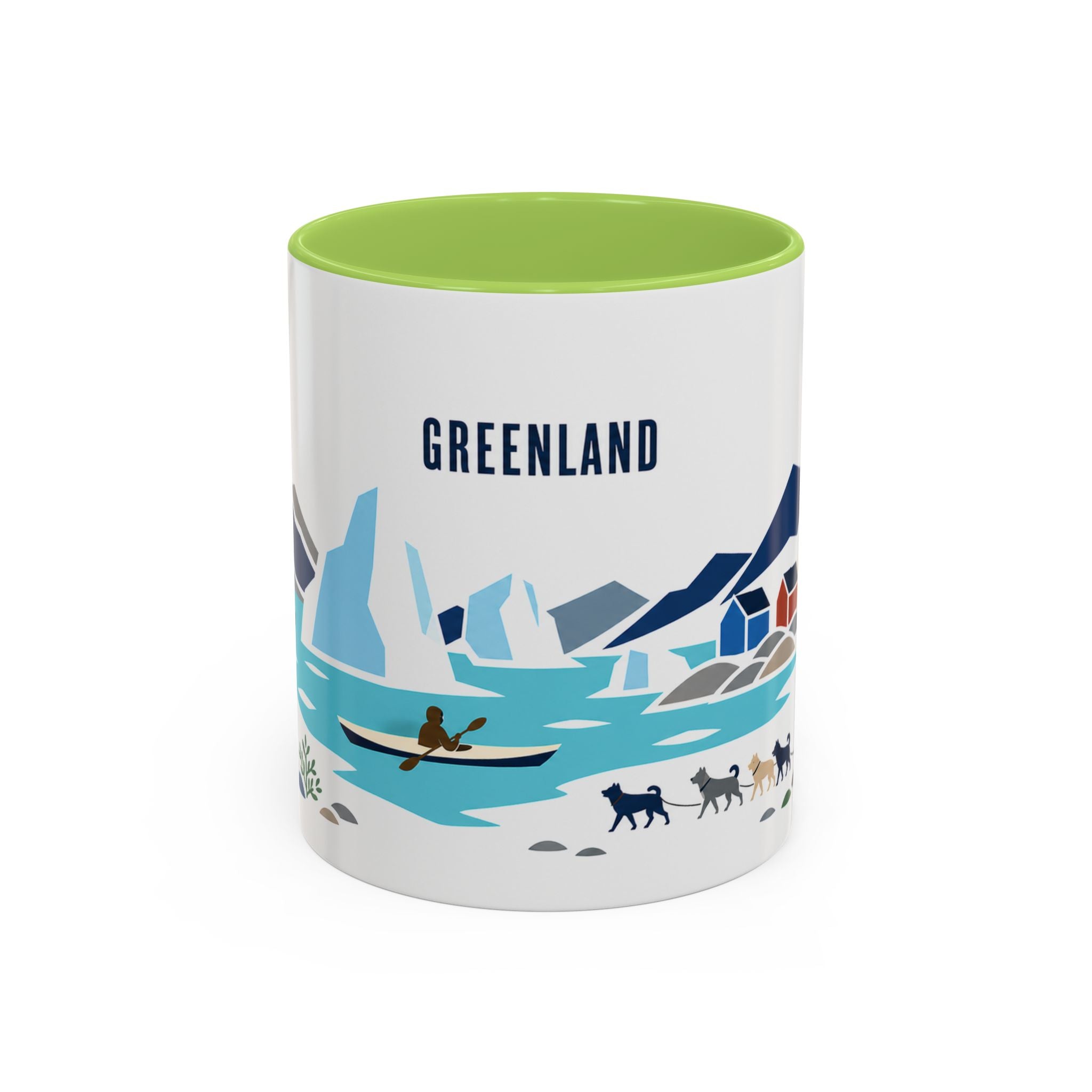 Greenland Coffee Mug | Travel Souvenir Accent Mug | Country Gift Ceramic Cup 11oz 15oz