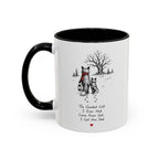 Clever Fox Dad Mug | Father's Day Gift, Accent Ceramic Coffee Cup (11oz or 15oz)