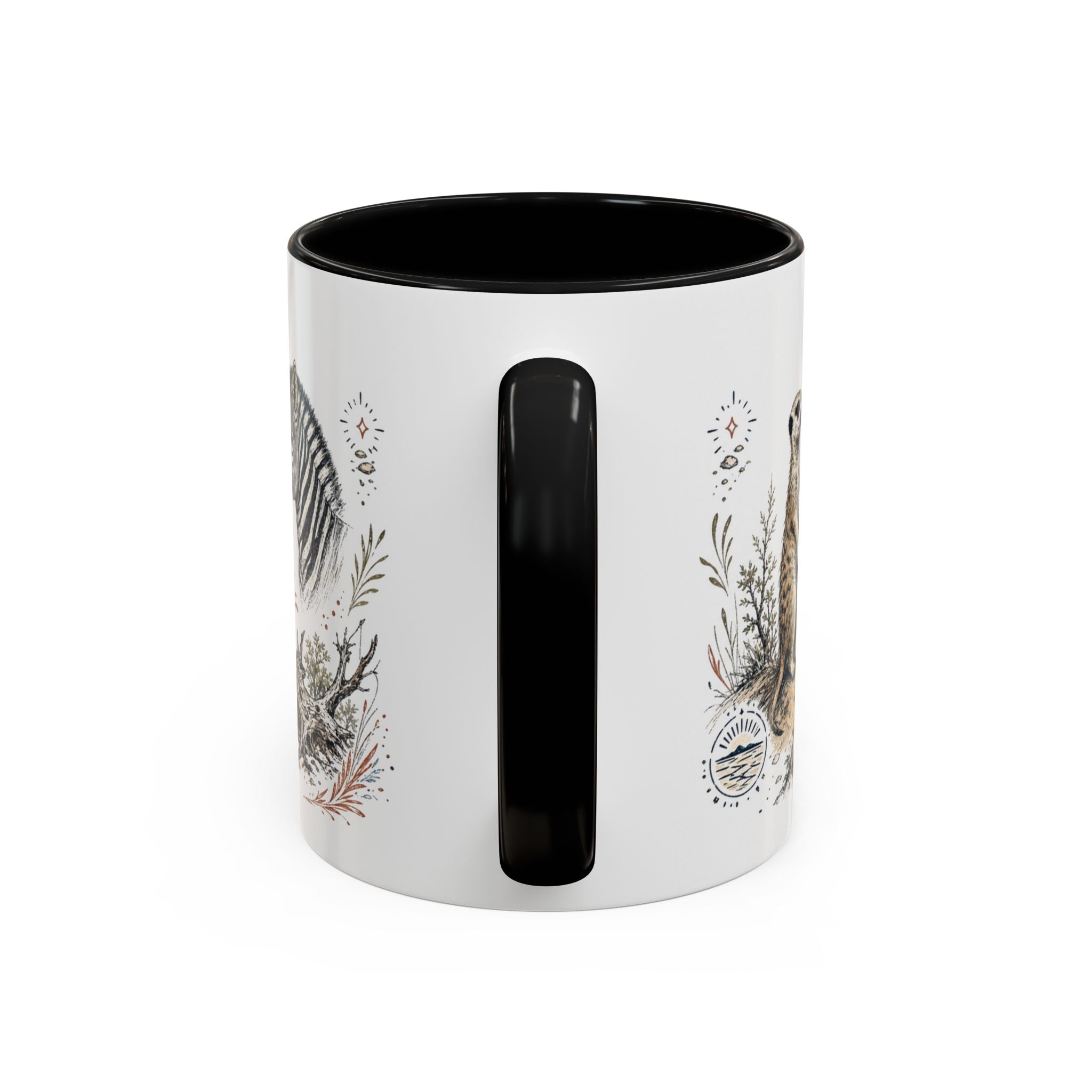 Makgadikgadi Pans Mug, Botswana Travel Souvenir, Bucket List Gift, Accent Ceramic Coffee Mug 11oz 15oz