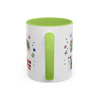 Honolulu Coffee Mug | Postage Stamp Collage Mug | Travel Souvenir Accent Cup 11oz 15oz