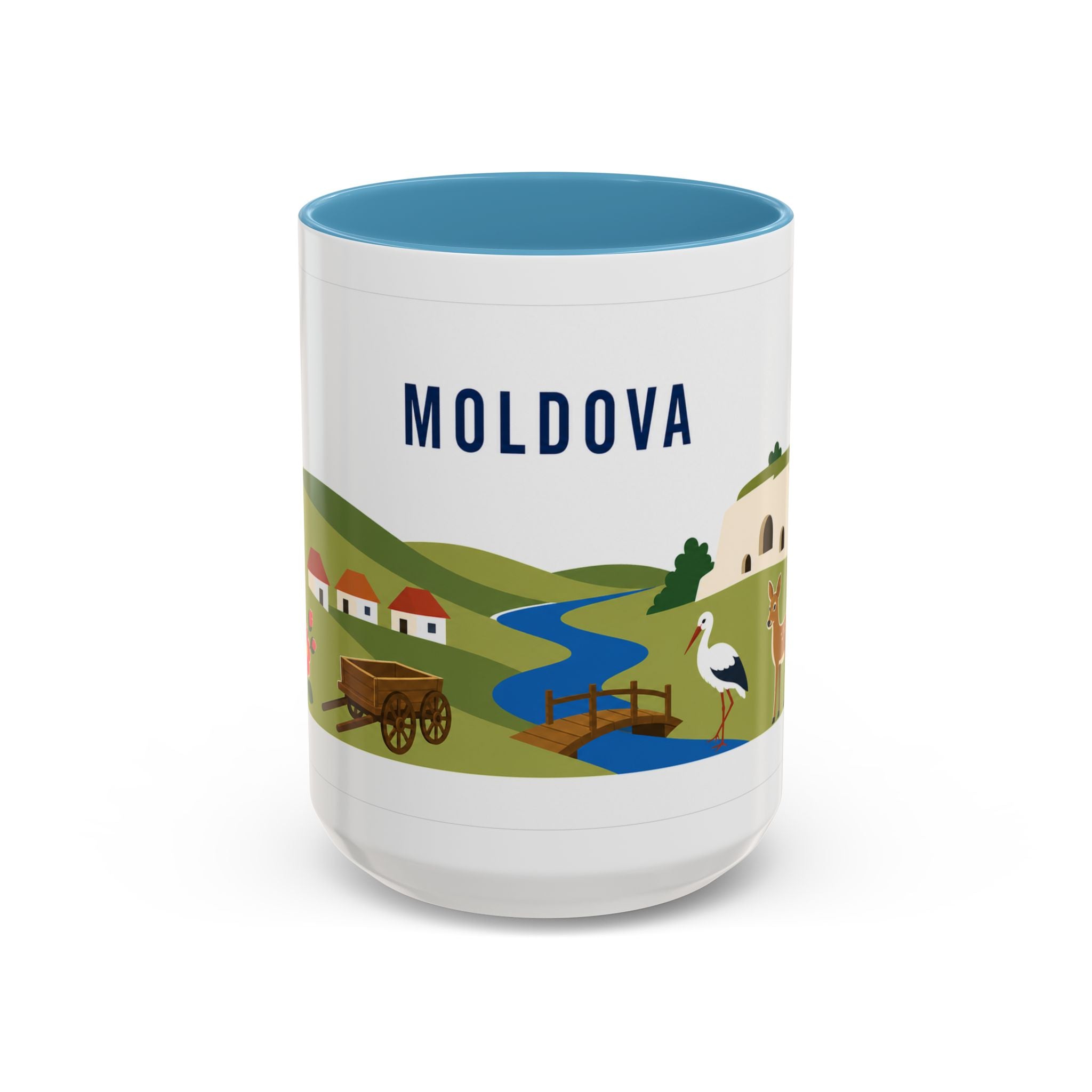 Moldova Coffee Mug | Travel Souvenir Accent Mug | Country Gift Ceramic Cup 11oz 15oz