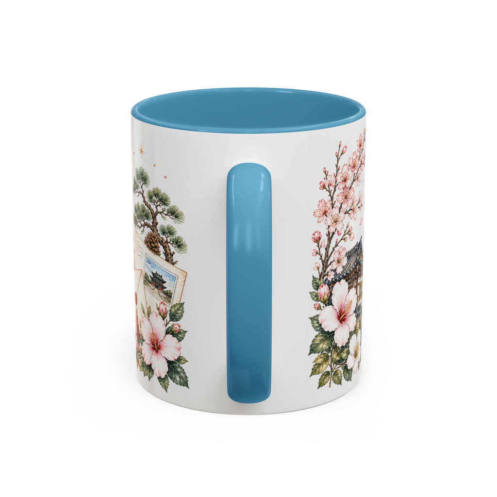 South Korea Home Country Mug | Moving Away Gift | Long Distance Friendship | 11 oz 15 oz Accent Mug
