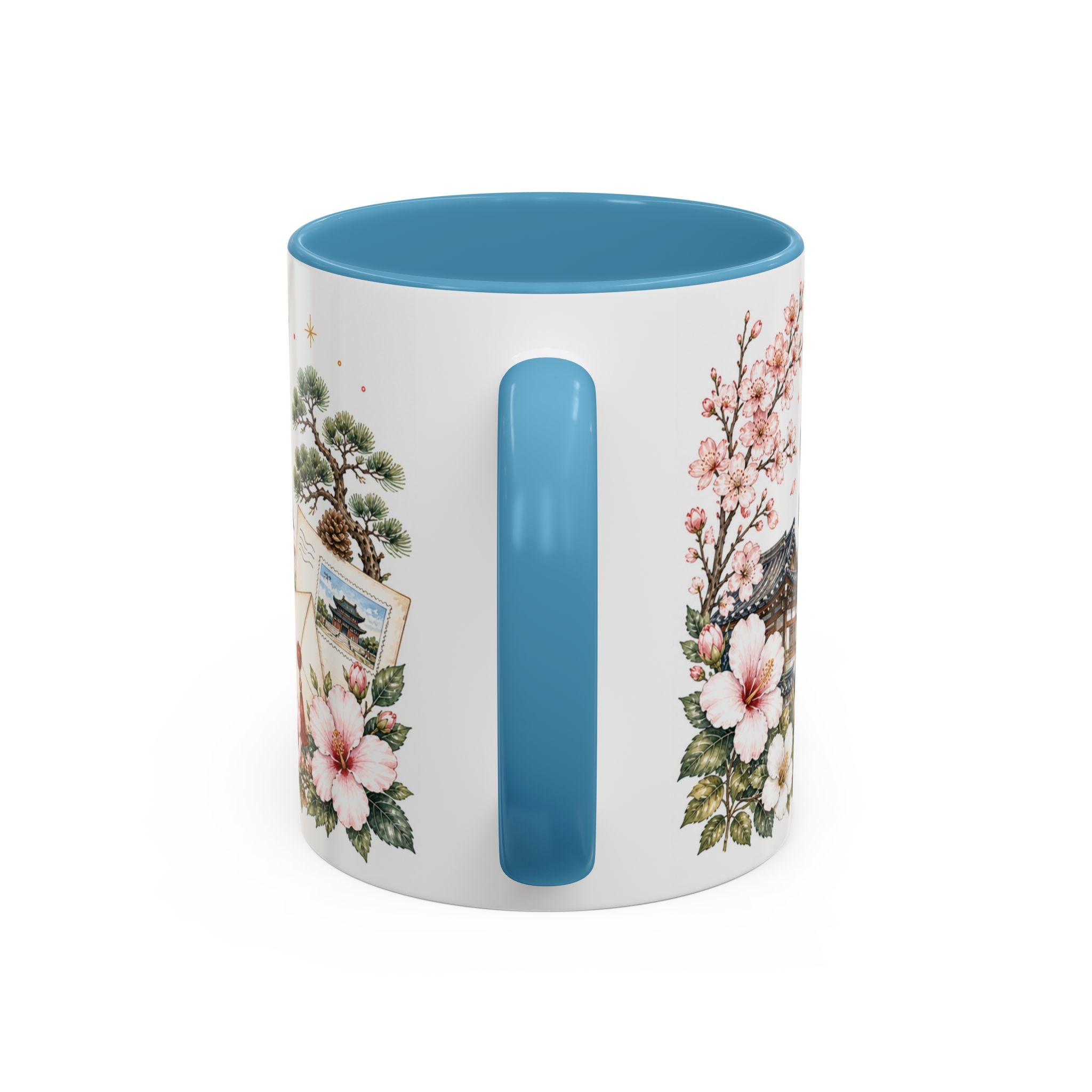 South Korea Home Country Mug | Moving Away Gift | Long Distance Friendship | 11 oz 15 oz Accent Mug