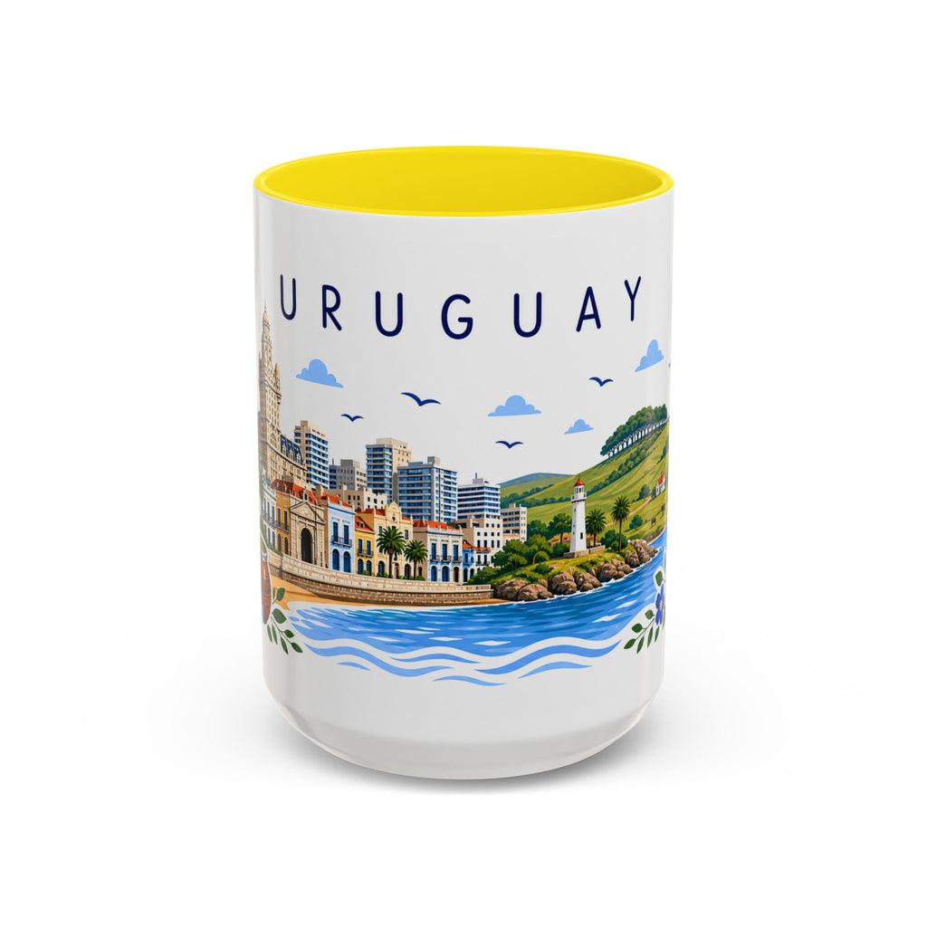 Uruguay Coffee Mug | Travel Souvenir Accent Mug | Place Gift Ceramic Cup 11oz 15oz