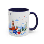 Russia Coffee Mug | Travel Souvenir Accent Mug | Place Gift Ceramic Cup 11oz 15oz
