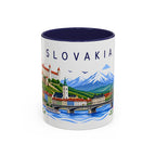 Slovakia Coffee Mug | Travel Souvenir Accent Mug | Place Gift Ceramic Cup 11oz 15oz