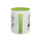 Hong Kong Coffee Mug | Asia Souvenir Travel Gift | Accent Color Ceramic 11oz 15oz