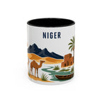 Niger Coffee Mug | Travel Souvenir Accent Mug | Country Gift Ceramic Cup 11oz 15oz