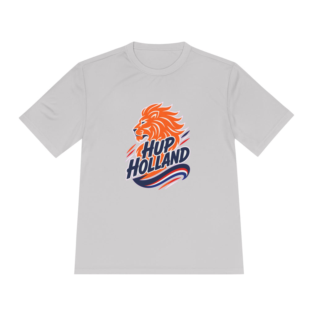 Hup Holland Netherlands Soccer Fan Shirt, Moisture Wicking Sport Tee