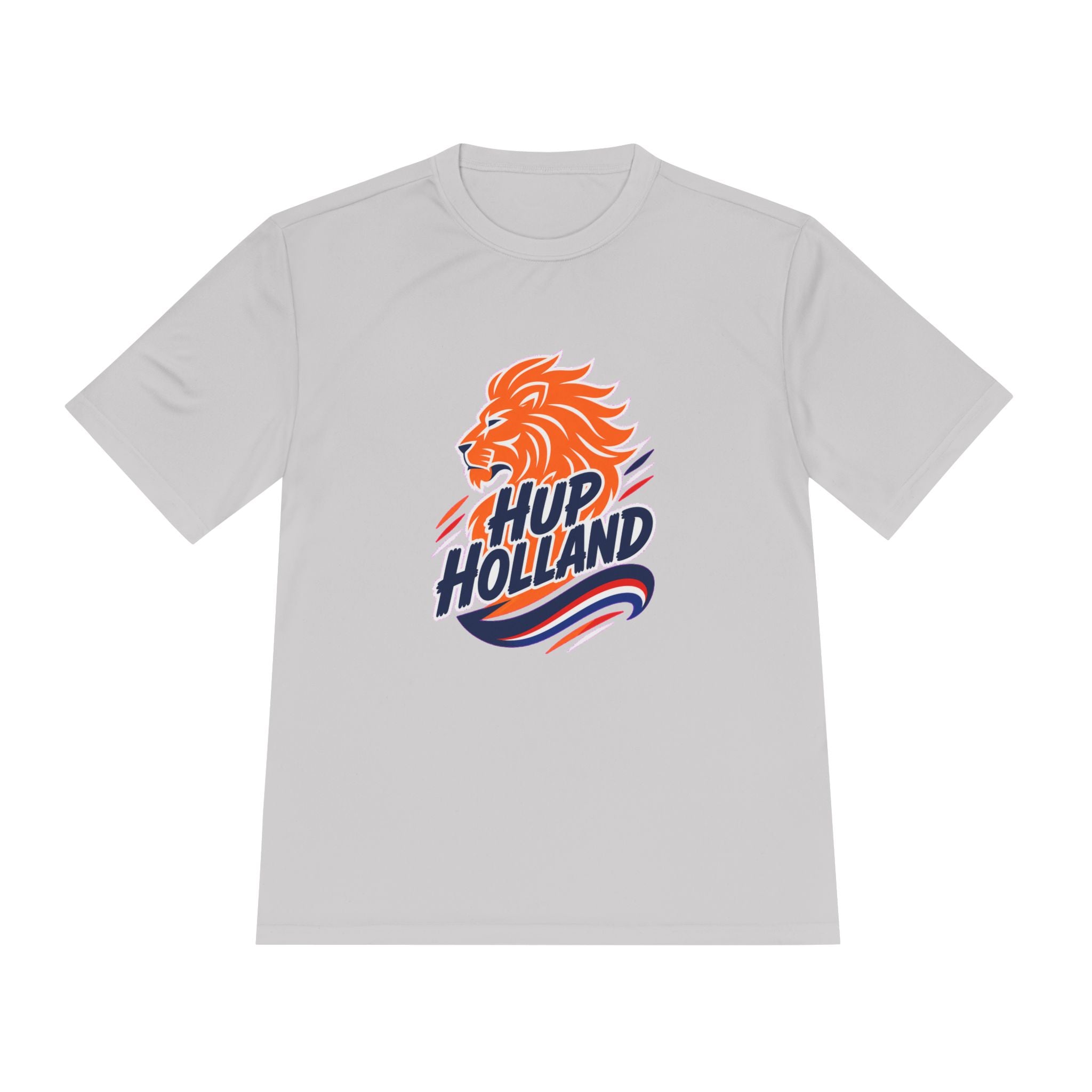 Hup Holland Netherlands Soccer Fan Shirt, Moisture Wicking Sport Tee