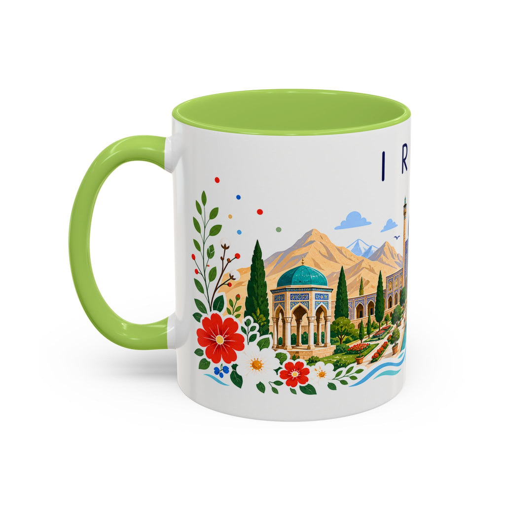 Iran Coffee Mug | Travel Souvenir Accent Mug | Place Gift Ceramic Cup 11oz 15oz