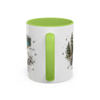 North Cascades National Park Coffee Mug | Washington Alpine Glacier Hiking Gift | Accent Color Ceramic 11oz 15oz