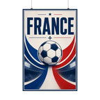 France Soccer Fan Art Poster | Matte Vertical Poster | World Cup 2026 Wall Decor