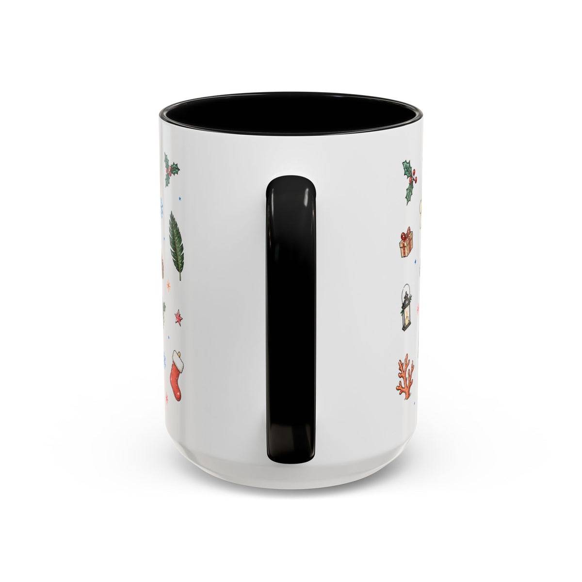 Honolulu Christmas Mug | Watercolor City Souvenir | Ceramic Coffee Cup (11oz 15oz)