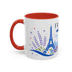 France Coffee Mug | Travel Souvenir Accent Mug | Country Gift Ceramic Cup 11oz 15oz