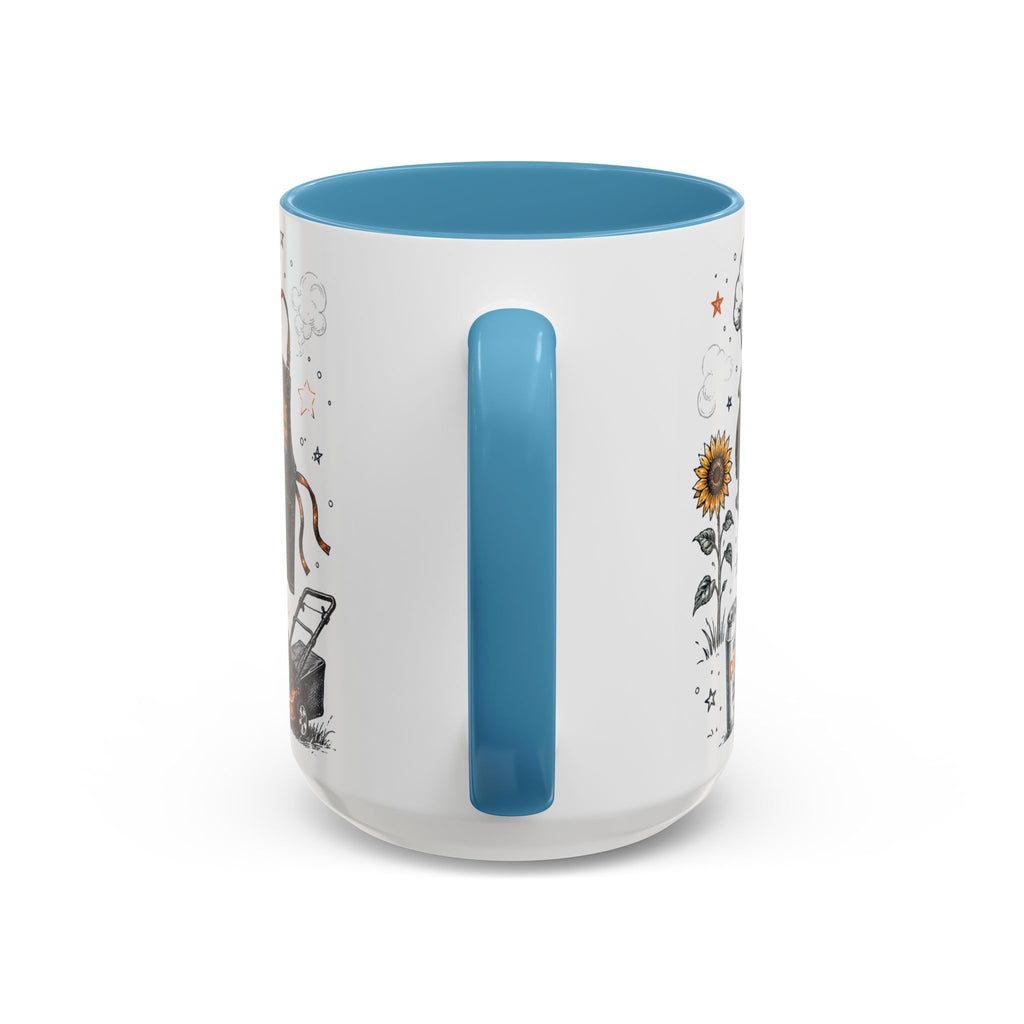 Grill Master Coffee Mug | Father's Day Gift for Dad | Accent Color Ceramic 11oz 15oz