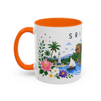 Sri Lanka Coffee Mug | Travel Souvenir Accent Mug | Place Gift Ceramic Cup 11oz 15oz